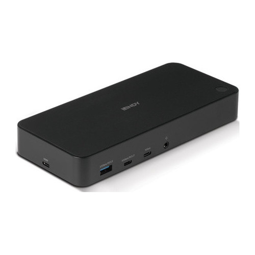 Lindy 43366 base para portátil y replicador de puertos Acoplamiento USB 3.2 Gen 2 (3.1 Gen 2) Type-C Negro (Espera 4 dias)-SX25 Lindy 43366 base para portátil y replicador de puertos Acoplamiento USB 3.2 Gen 2 (3.1 Gen 2) Type-C Negro (Espera 4 dias)
