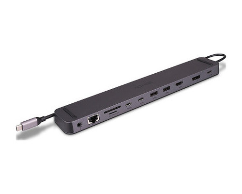 Lindy 43392 base para port&aacute;til y replicador de puertos Acoplamiento USB 3.2 Gen 1 (3.1 Gen 1) Type-C Antracita (Espera 4 dias)