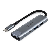 Lindy 43422 hub de interfaz USB 3.2 Gen 2 (3.1 Gen 2) Type-C 10000 Mbit/s Gris (Espera 4 dias)-SX30 Lindy 43422 hub de interfaz USB 3.2 Gen 2 (3.1 Gen 2) Type-C 10000 Mbit/s Gris (Espera 4 dias)