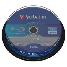 VERBATIM BLU-RAY DISC -R DL 6X 50GB BOBINA 10