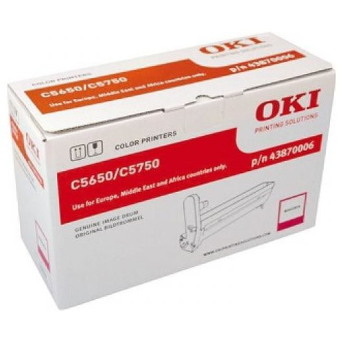 OKI C5650/C5750 Tambor Magenta 20k-IR20 OKI C5650/C5750 Tambor Magenta 20k