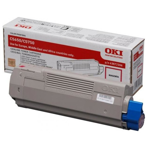 OKI C5650/C5750 Toner Magenta 2k-IR20 OKI C5650/C5750 Toner Magenta 2k