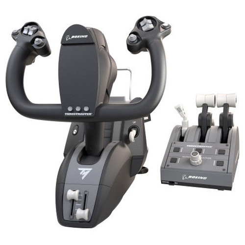 Thrustmaster TCA Y Pack Boeing Xbox Series et PC (Joystick , Manette des Gaz , P Gris USB Panel de mandos tipo m&aacute;quina recreativa PC, Xbox, Xbox One, Xbox One S, Xbox One X, Xbox Series S, Xbox Series X (Espera 4 dias)
