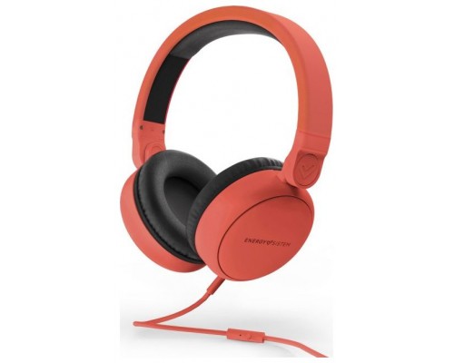 AURICULAR ENERGY HEADPHONES STYLE 1 TALK CHILI RED