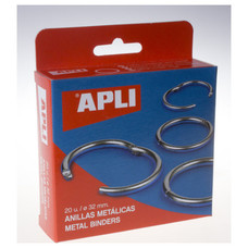 APLI C.20 anillas metalicas articuladas 32mm-IR30 APLI C.20 anillas metalicas articuladas 32mm