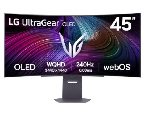 LG 45GX90SA-B pantalla para PC 114,3 cm (45") 3440 x 1440 Pixeles Wide Quad HD OLED Negro (Espera 4 dias)