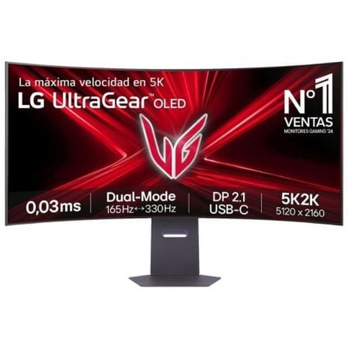 LG UltraGear pantalla para PC 114,3 cm (45") 5120 x 2160 Pixeles OLED Negro (Espera 4 dias)-SX18 LG UltraGear pantalla para PC 114,3 cm (45") 5120 x 2160 Pixeles OLED Negro (Espera 4 dias)