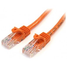 STARTECH CABLE ETHERNET 1M UTP NARANJA CAT5E RJ45