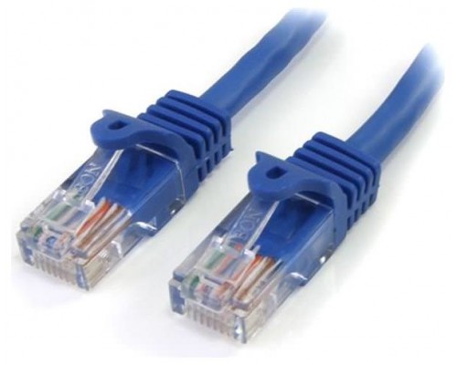 STARTECH CABLE ETHERNET 2M UTP AZUL CAT5E RJ45