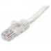 STARTECH CABLE ETHERNET 2M UTP BLANCO CAT5E RJ45