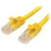 STARTECH CABLE ETHERNET 2M UTP AMARILLO CAT5E RJ45