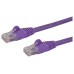 STARTECH CABLE DE RED 7M PURPURA CAT5E