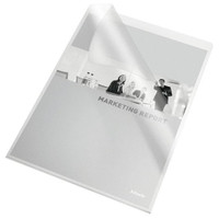 ESSELTE C.100 dossiers u&ntilde;eros PVC 30Q folio transparente