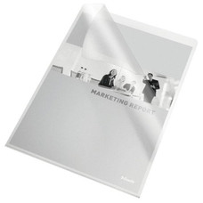 ESSELTE C.100 dossiers u&ntilde;eros PVC 30Q folio transparente