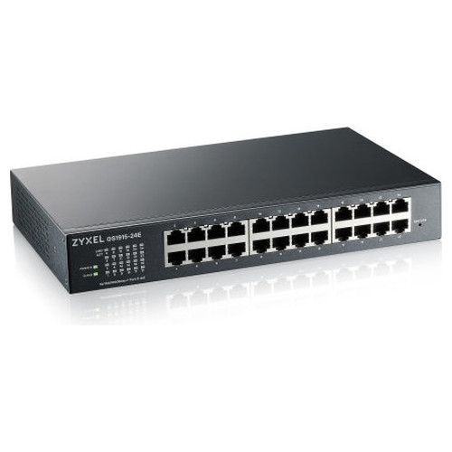 ZyXEL GS1915-24E Switch 24xGbE Nebula Fanless-IA30 ZyXEL GS1915-24E Switch 24xGbE Nebula Fanless