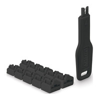 Lindy 47891 bloqueador de puerto Bloqueador de puerto + clave RJ-45 Negro Acrilonitrilo butadieno estireno (ABS) 10 pieza(s) (Espera 4 dias)-SX80 Lindy 47891 bloqueador de puerto Bloqueador de puerto + clave RJ-45 Negro Acrilonitrilo butadieno estireno (ABS) 10 pieza(s) (Espera 4 dias)