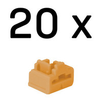Lindy 47898 bloqueador de puerto RJ-45 Naranja Acrilonitrilo butadieno estireno (ABS) 20 pieza(s) (Espera 4 dias)-SX80 Lindy 47898 bloqueador de puerto RJ-45 Naranja Acrilonitrilo butadieno estireno (ABS) 20 pieza(s) (Espera 4 dias)
