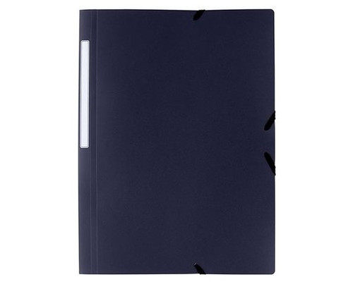 GRAFOPLAS Carpeta gomas y 3 solapas Poligraf PP folio azul-IR38 GRAFOPLAS Carpeta gomas y 3 solapas Poligraf PP folio azul