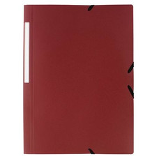 GRAFOPLAS Carpeta gomas y 3 solapas Poligraf PP folio burdeos-IR38 GRAFOPLAS Carpeta gomas y 3 solapas Poligraf PP folio burdeos