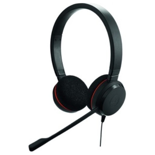 AURICULARES JABRA EVOLVE 20 MS STEREO NEGRO MICROFONO ALAMBRICO USB-A-SX30 AURICULARES JABRA EVOLVE 20 MS STEREO NEGRO MICROFONO ALAMBRICO USB-A