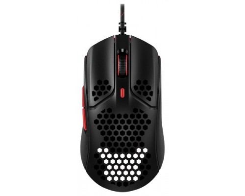 HyperX Ratón gaming Pulsefire Haste (negro-rojo) (Espera 4 dias)