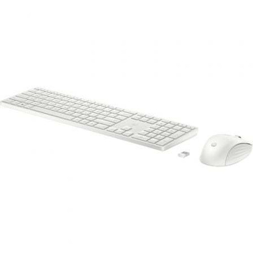 HP Combo de teclado y ratón inalámbricos 650, blanco (Espera 4 dias)-SX30 HP Combo de teclado y ratón inalámbricos 650, blanco (Espera 4 dias)