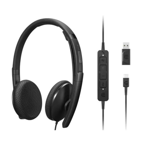 HEADSET USB-C LENOVO ESTEREO ANC MICROFONO-SX30 HEADSET USB-C LENOVO ESTEREO ANC MICROFONO