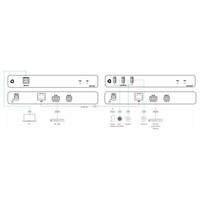 KRAMER AVSM USB3.2 GEN 1 TRANSMITTER UNIT (HOST SIDE)- EXT3-U3-T (50-001190) (Espera 4 dias)