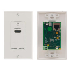 (CONSULTAR STOCK) KRAMER EXTENDERS AVSM WALL PLATE RECEIVER DGKAT TO HDMI EURO-MODEL (WP-572/EU(W)-86) (50-80171490) (Espera 4 dias)
