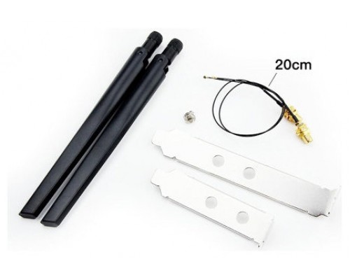 AOPEN COMPONENTE PARA KIT WIFI - ANTENNA CABLE FOR M2 CARD (50.DED01.0210) (Espera 4 dias)-SX25 AOPEN COMPONENTE PARA KIT WIFI - ANTENNA CABLE FOR M2 CARD (50.DED01.0210) (Espera 4 dias)