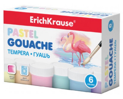 CAJA GOUACHE PASTEL 6 COLORS BY 20ML ERICH KRAUSE 50540 (Espera 4 dias)-SX29 CAJA GOUACHE PASTEL 6 COLORS BY 20ML ERICH KRAUSE 50540 (Espera 4 dias)
