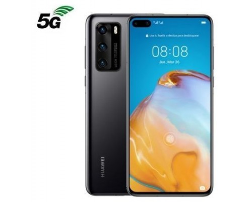 TELEFONO MOVIL HUAWEI P40 BLACK 6.1"-OC2.8-8GB-128GB