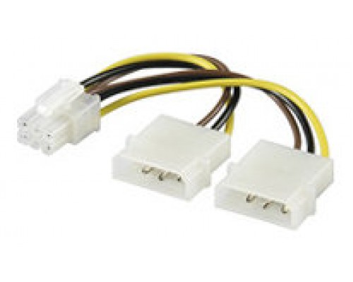 CABLE ALIMENTACION VGA-AUXILIAR GOOBAY