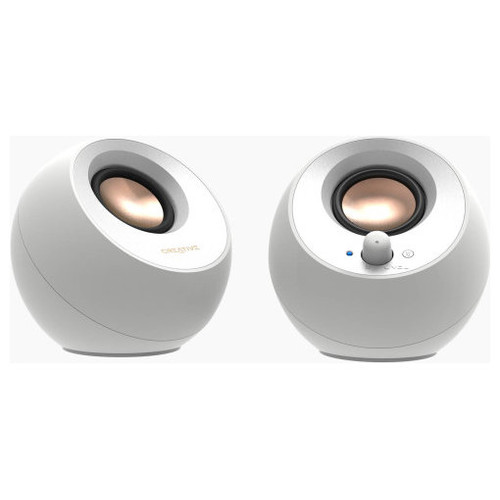 ALTAVOCES CREATIVE PEBBLE V3 2.0 USB-C BLANCO-SE25 ALTAVOCES CREATIVE PEBBLE V3 2.0 USB-C BLANCO