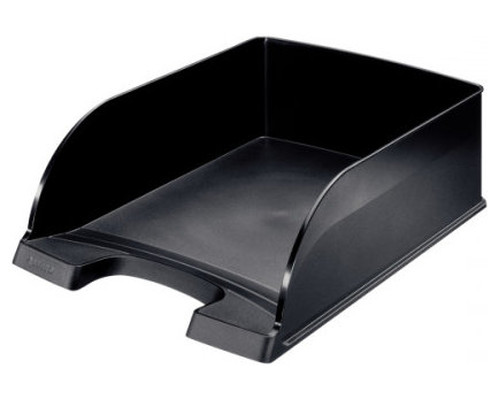 LEITZ Bandeja Plus Jumbo apilable plastico negro-IR30 LEITZ Bandeja Plus Jumbo apilable plastico negro