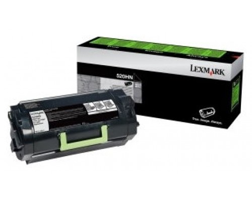 Lexmark 520HN Cartucho Corporativo alto rendimiento (25.000 pag.)