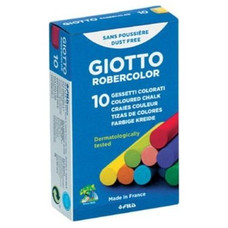 GIOTTO C.10 tizas Robercolor colores surtidos