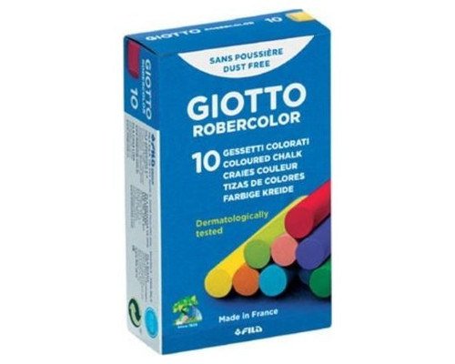 GIOTTO C.10 tizas Robercolor colores surtidos