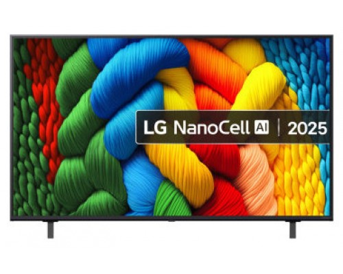 LG NanoCell AI 55NANO80A6B 139,7 cm (55") 4K Ultra HD Smart TV Wifi Negro (Espera 4 dias)