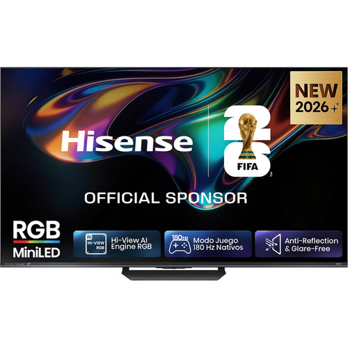 TELEVISOR 55"" RGB MINILED UHD 4K QUANTUM DOT 180Hz 55UR8S SMART TV HISENSE (Espera 4 dias)-SX20 TELEVISOR 55"" RGB MINILED UHD 4K QUANTUM DOT 180Hz 55UR8S SMART TV HISENSE (Espera 4 dias)