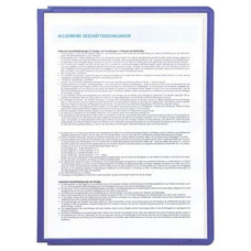 DURABLE C.5 fundas clasificadores Sherpa A4 transparentes marco morado-IR30 DURABLE C.5 fundas clasificadores Sherpa A4 transparentes marco morado