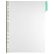 DURABLE C.5 fundas clasificadores A4 transparente marco verde-IR30 DURABLE C.5 fundas clasificadores A4 transparente marco verde
