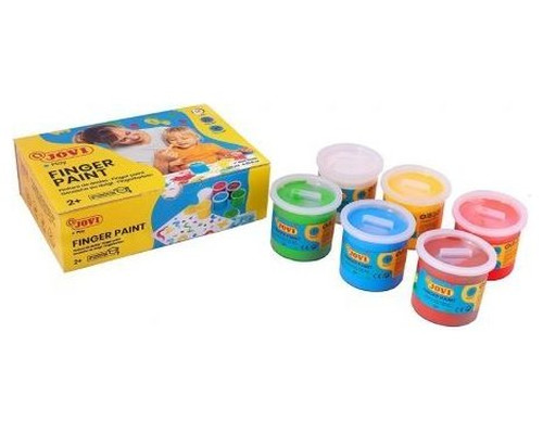 JOVI C.6 BOTES PINTURA DEDOS 125ML COLORES SURTIDOS-IR25 JOVI C.6 BOTES PINTURA DEDOS 125ML COLORES SURTIDOS