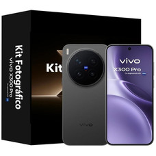 VIVO X300 Pro Black + funda + Teleobjetivo + ch90w
