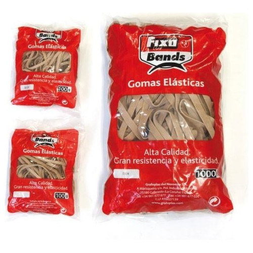 FIXO B.bandas elasticas Bands 1kg 10x200mm
