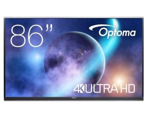 Pantalla Interactiva 86" Optoma 5862rk 4k Uhd