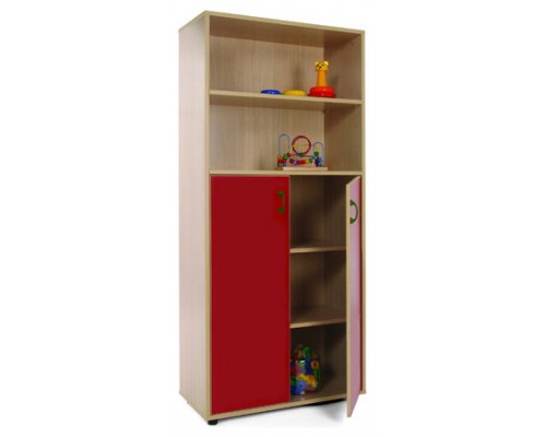 MUEBLE ALTO ARMARIO Y ESTANTERÍA HAYA MOBEDUC 600408HPS18 (Espera 4 dias)