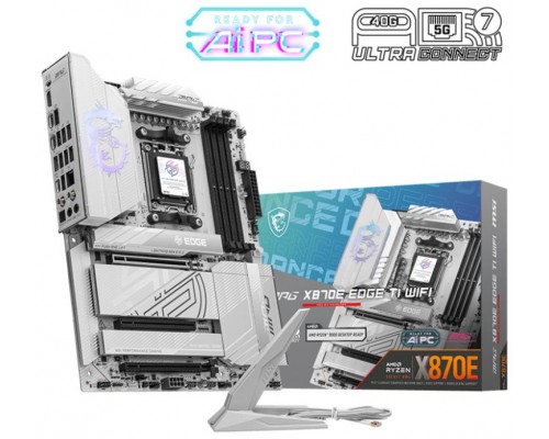 MSI MPG X870E EDGE TI WIFI placa base AMD X870E Zócalo AM5 ATX (Espera 4 dias)