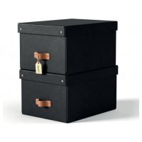 PACK 2 CAJAS DE ALMACENAMIENTO CARTÓN MEDIANA COLOR NEGRO LEITZ 61490095 (Espera 4 dias)-SX30 PACK 2 CAJAS DE ALMACENAMIENTO CARTÓN MEDIANA COLOR NEGRO LEITZ 61490095 (Espera 4 dias)