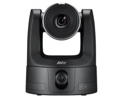 AVER CAMARA TR535N (61S9330000AG)TR535N DUAL LENS (4KP60. 30X ZOOM, HDMI, 3GSDI, USB, RJ45, AUTO TRACKING AND FULL NDI). BLACK COLOR. (Espera 4 dias)